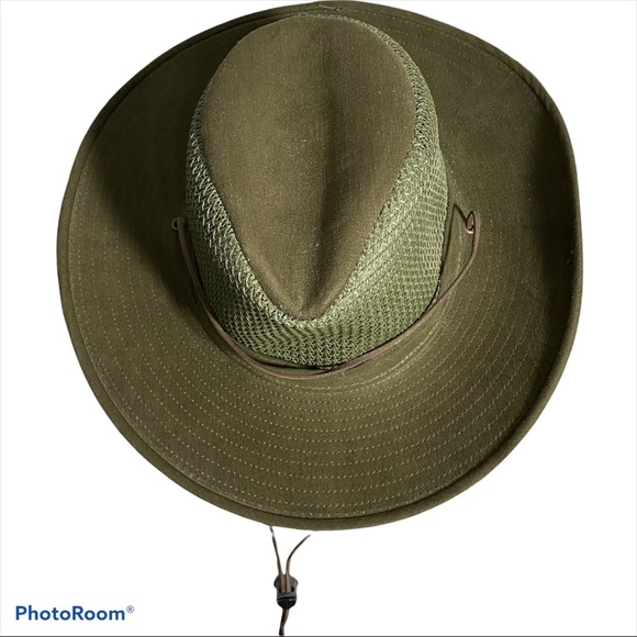 Men Panama Mesh Breezer Safari Hat - Picture 5 of 5